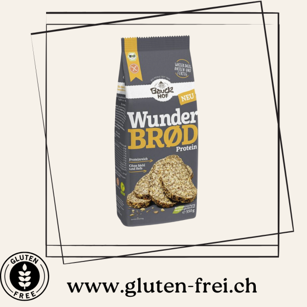 Wunderbrödchen Protein Baking Mix Bauck Hof
